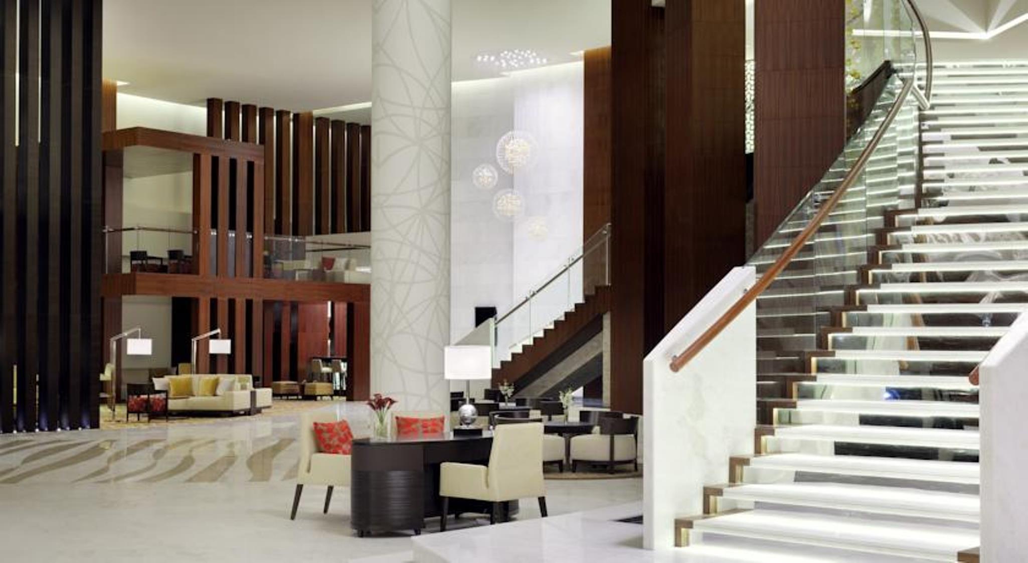 Marriott Executive Apartments Al Jaddaf, Dubai Luaran gambar The lobby of the Ritz-Carlton, DIFC