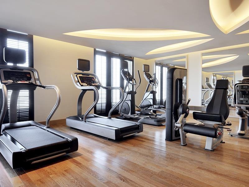 Marriott Executive Apartments Al Jaddaf, Dubai Luaran gambar The gym at the hotel