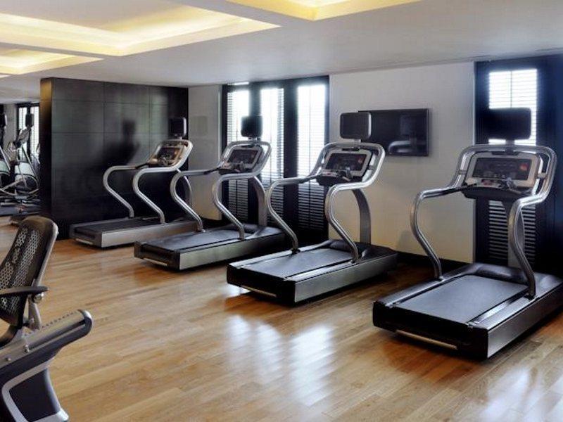 Marriott Executive Apartments Al Jaddaf, Dubai Luaran gambar The gym at the hotel
