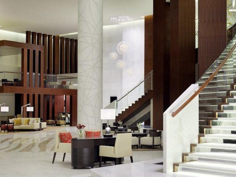 Marriott Executive Apartments Al Jaddaf, Dubai Luaran gambar The lobby of the hotel